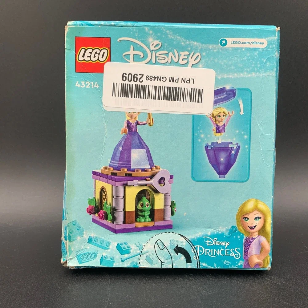 LEGO Disney Princess Twirling Rapunzel 43214 Building Toy Set 89 Pieces Retired